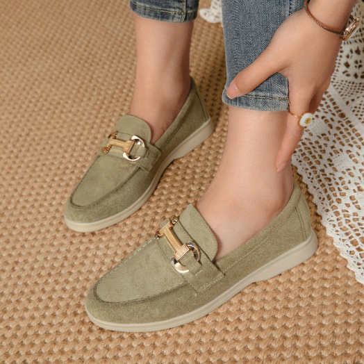 Mocassins au style élégant et intemporel - Taupe - taille 39 - vue 10