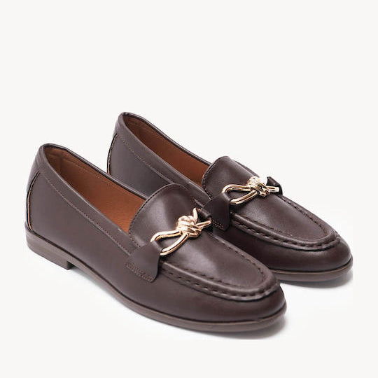 Mocassins Élégants à Mors Doré - Noir - taille 41 - vue 6