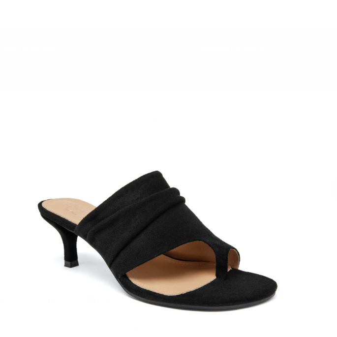 Sandale à talon au design épuré et élégant - Marron - taille 40 - vue 11