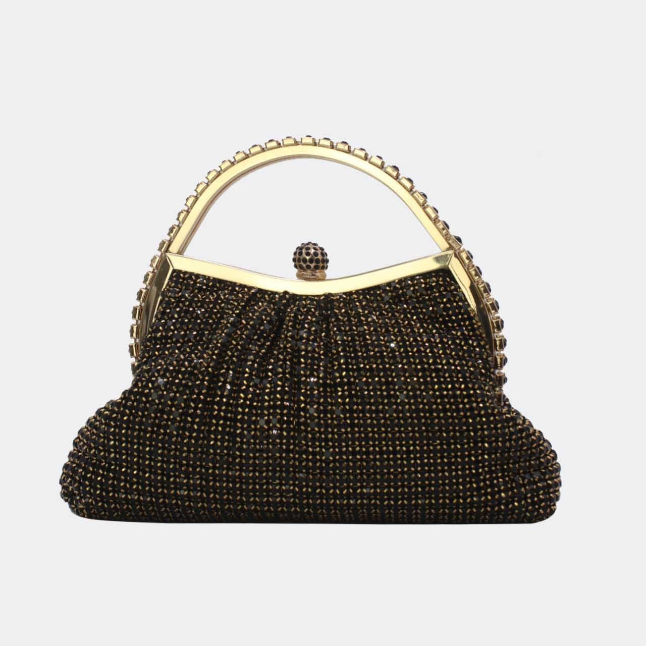 Sac Main de Soirée - Noir - vue 1