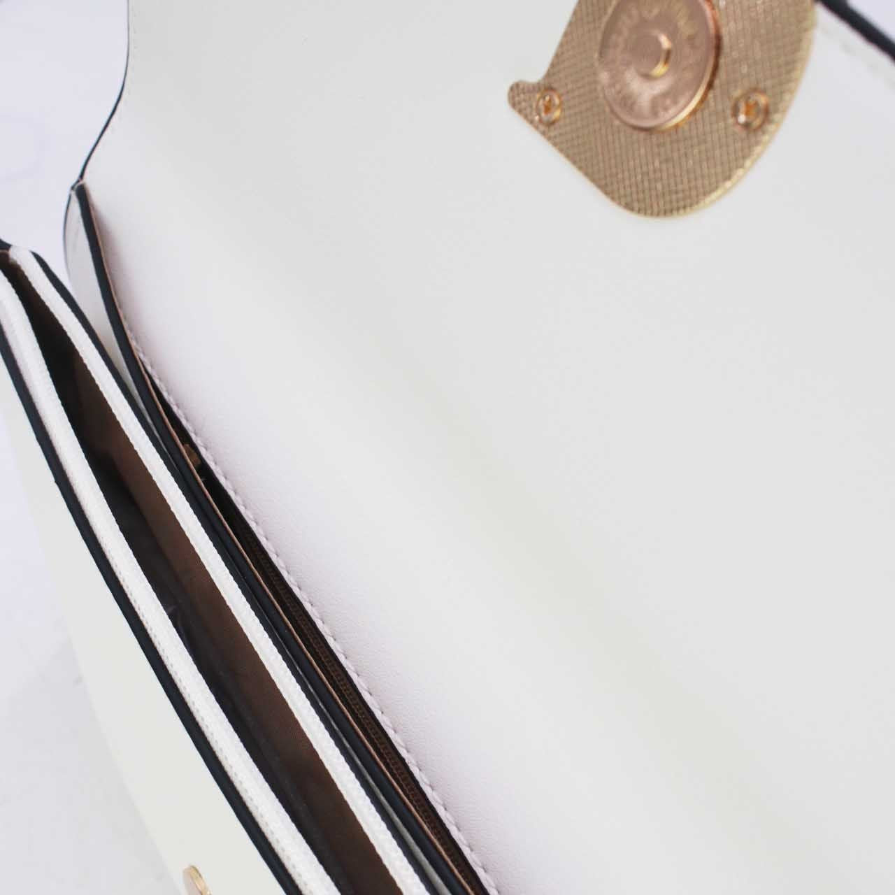 Sac Pochette Élégance - Blanc - taille 41