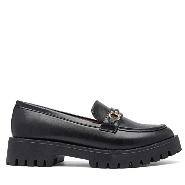 Mocassins avec détail doré - Beige - taille 38 - vue 9