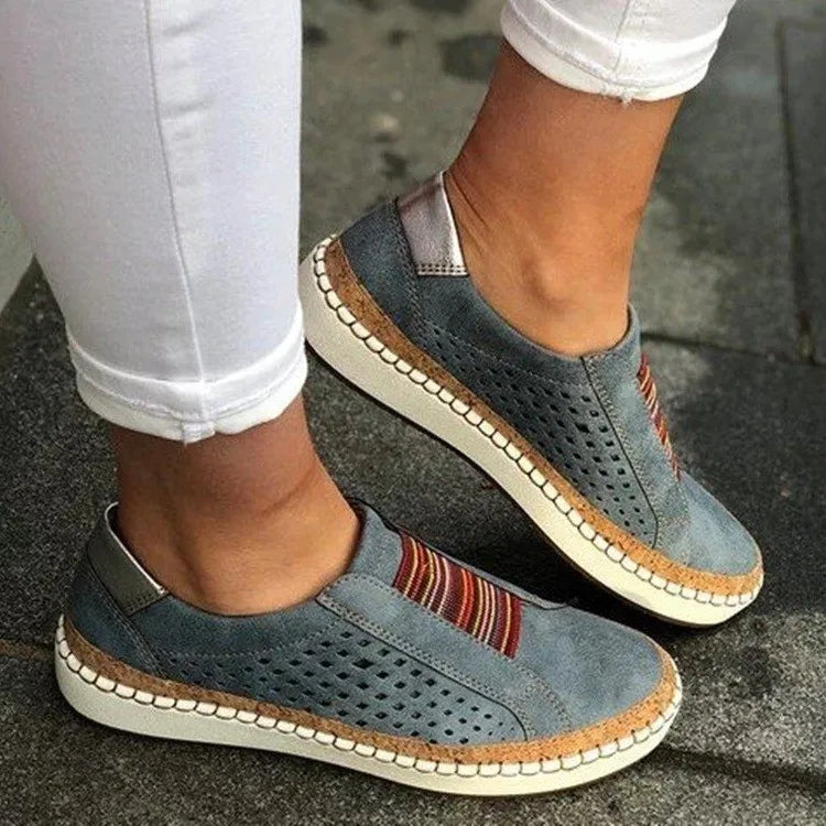 Chaussures-Confortable-à-lacets-élastiques-Overdope-