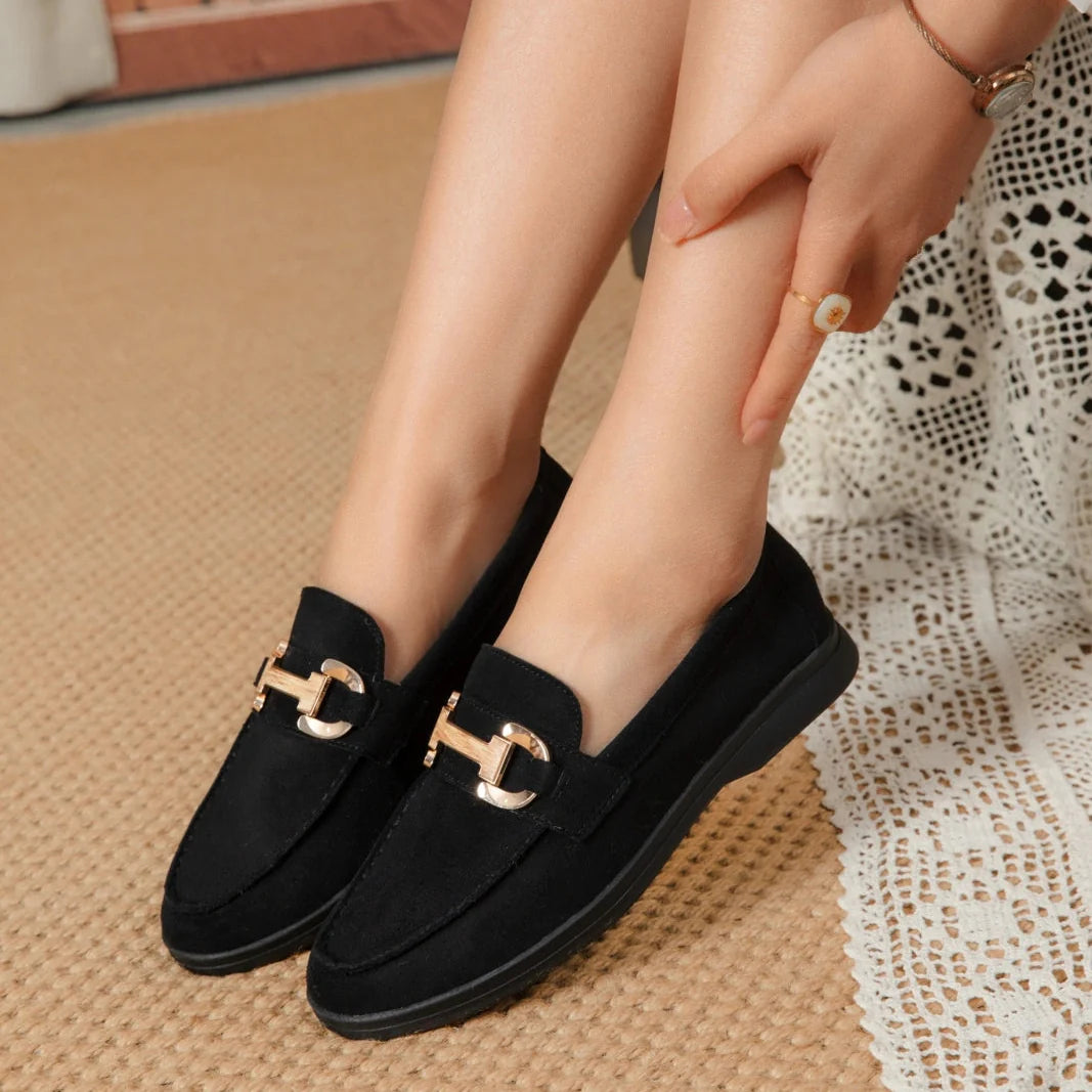 Mocassins au style élégant et intemporel - Taupe - taille 36 - vue 7