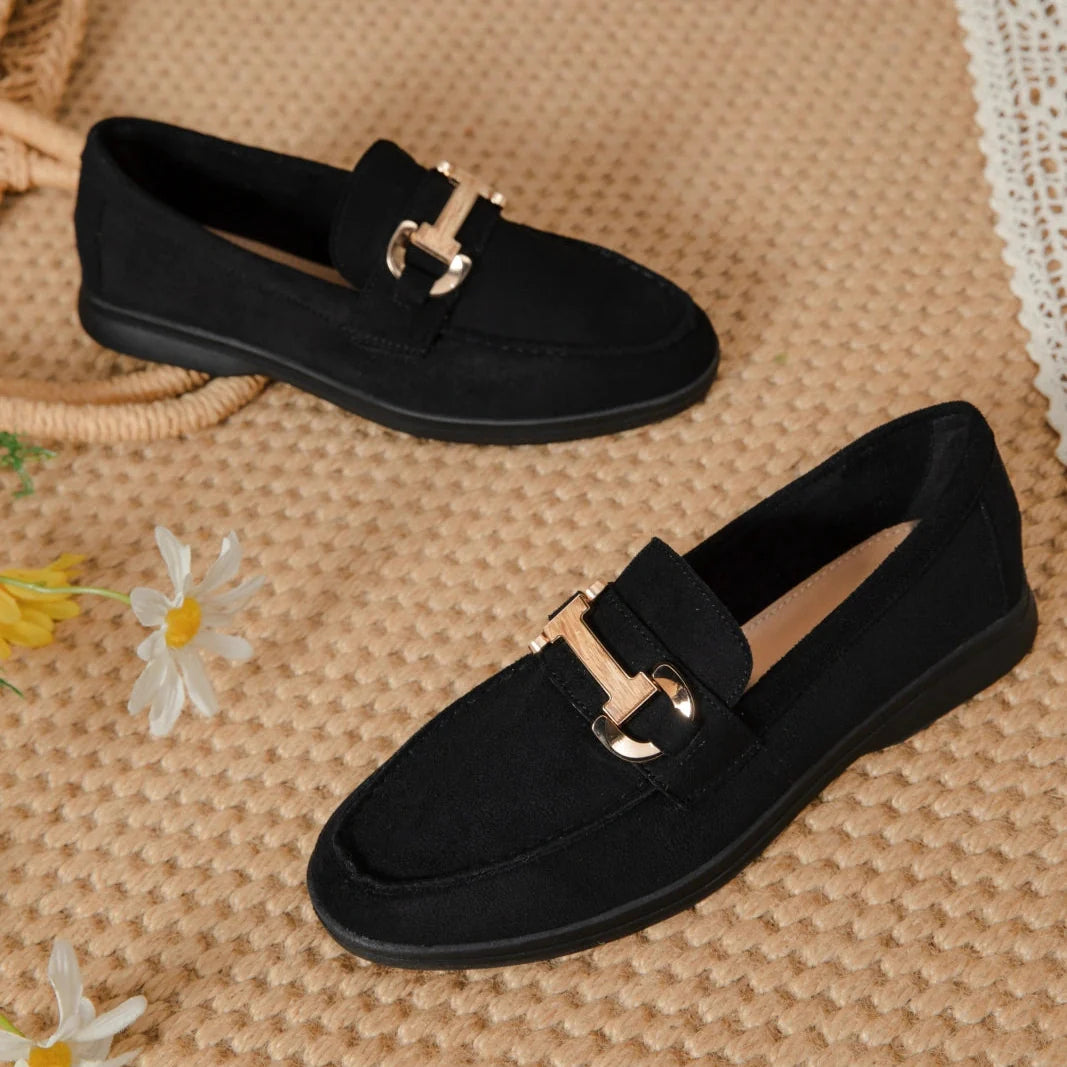 Mocassins au style élégant et intemporel - Taupe - taille 37 - vue 8