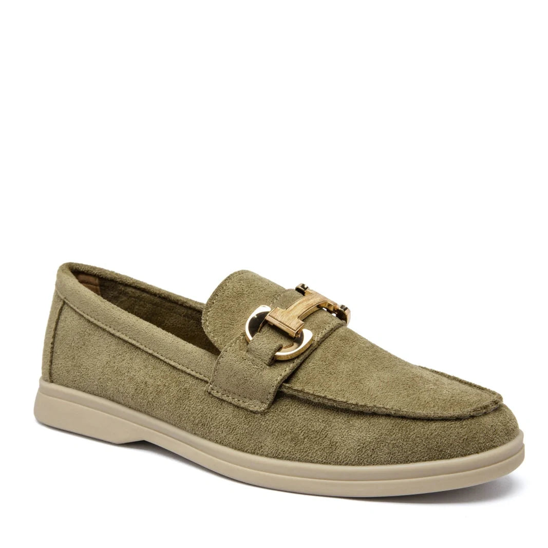 Mocassins au style élégant et intemporel - Taupe - taille 38 - vue 9