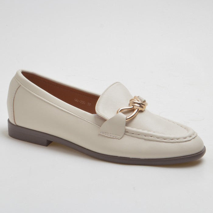 Mocassins Élégants à Mors Doré - Marron - taille 36 - vue 13