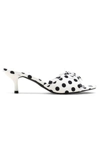 Sandales talons avec petit nœud - Noir - taille 39 - vue 4