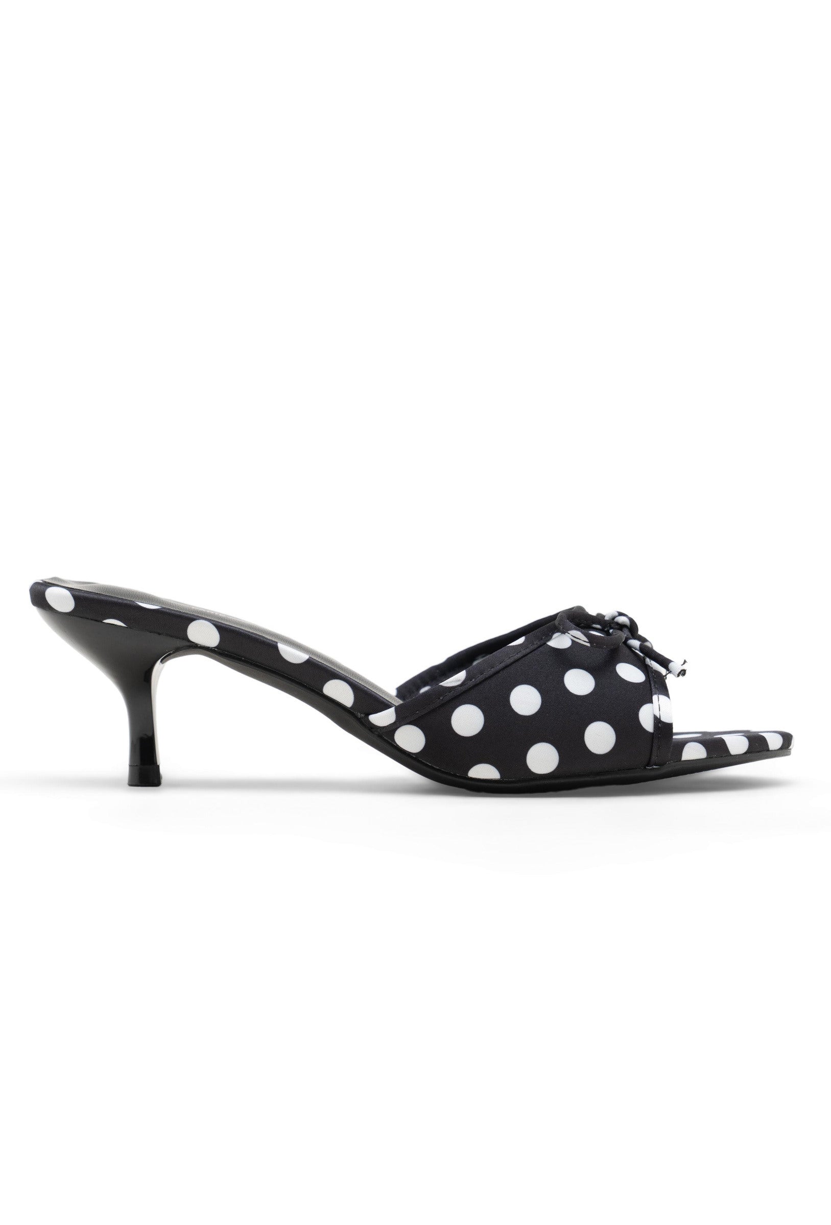 Sandales talons avec petit nœud - Blanc - taille 41 - vue 12