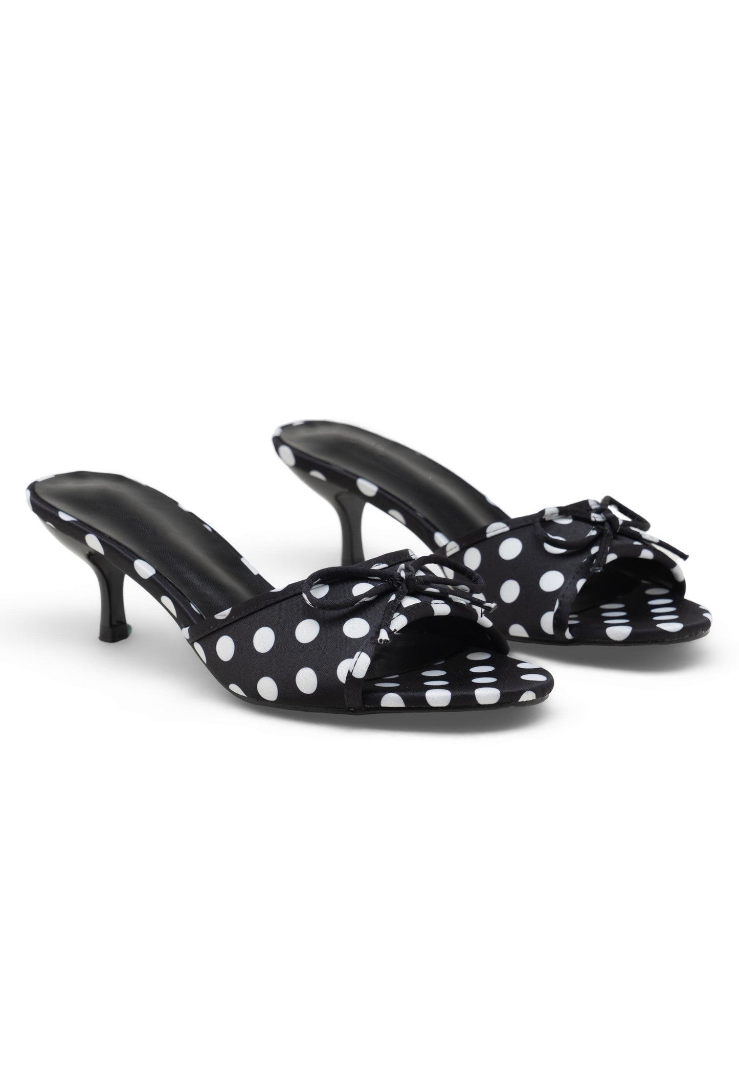 Sandales talons avec petit nœud - Blanc - taille 39 - vue 10