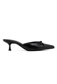 Babouch Pointues à Petit Talon et Nœud - Nude - taille 40 - vue 11