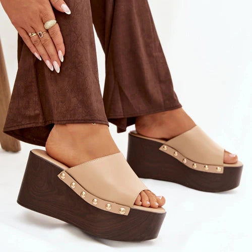 Mules à Plateforme - Noir - taille 36 - vue 1