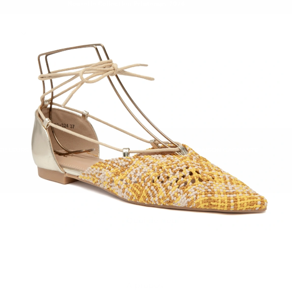 Ballerines à bout pointu au style délicat - Marron - taille 38 - vue 15