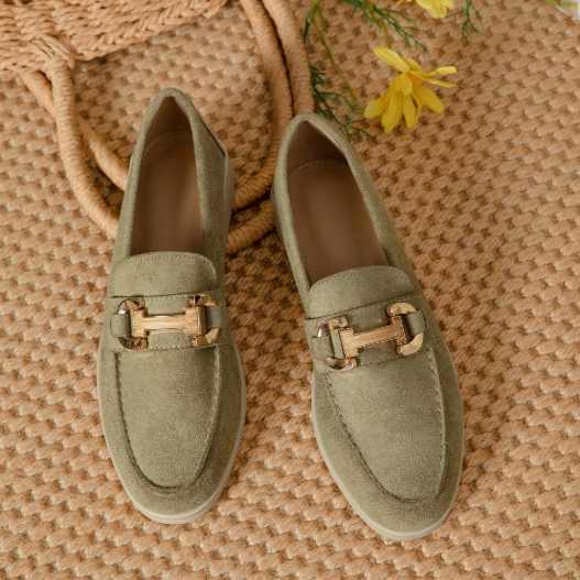 Mocassins au style élégant et intemporel - Taupe - taille 40 - vue 11