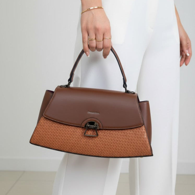 L'Élégance Sac à Main & Sandales Compensées - Noir - taille 40 - vue 5