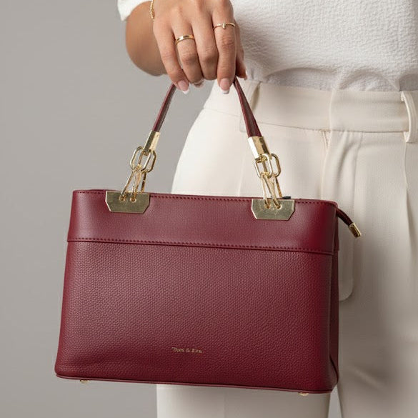 Ensemble Accessoires Chic Sac & Sandale Demi Talon - Marron - taille 41 - vue 6