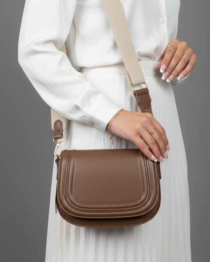 Ensemble Sac & Compenses - Marron - taille 37 - vue 2