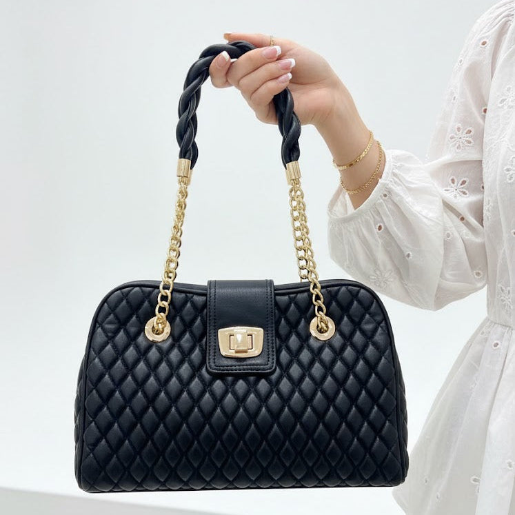 Sac à Main Signature - Noir - taille 41 - vue 1